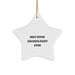 Funny Archeologist Gifts for Men, Women, or Friends - Star Ornament 'Best Effin' Archeologist Ever' Holiday Decor - Image 1