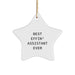 Funny Assistant Star Ornament Gifts from Women to Coworkers for Christmas - Image 1