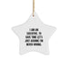 Executive Star Ornament, Funny Quote Gifts from Men to Executive Friends for Christmas Unique Presents - Image 1