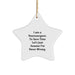 Funny Neurosurgeon Christmas Unique Gifts from Friends, Unique Star Ornaments for Him, I Am A Neurosurgeon. To Save Time Let's Just Assume I'm Never Wrong. Decorations - Image 1