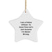 Funny Police Officer Star Ornament Gifts for Him from Friends and Family - Christmas Unique Ornaments - Image 1