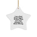 Funny Real Estate Agent Star Ornament Gifts for Christmas Unique Gifts from Men to Friends - I Am A Real Estate Agent Gifts - Image 1