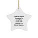 Funny Urban Planner Gifts for Him, Star Ornament from Friends, Christmas Unique Decorations, 'I Am An Urban Planner. To Save Time Let's Just Assume I'm Never Wrong.' - Image 1