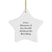 Funny Veterinarian Gifts for Christmas Star Ornament I Am A Veterinarian. To Save Time Let's Just Assume I'm Never Wrong. - Gifts from Men to Women Coworkers for Veterinarian Friends - Image 1