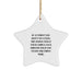 Funny Ambulance Driver Gifts from Friends for Ambulance Drivers, Christmas Unique Star Ornaments, Ambulance Driver Star Decoration - Image 1