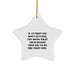 Funny Dealer Gifts, Star Ornament Quote Decoration, Gifts from Men to Colleagues, Christmas Unique Gifts for Dealer Friends - Image 1