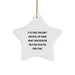 Funny Senator Gifts, Cute Star Ornament for Senator, Inspirational Quote Gifts from Friends for Senator - Image 1