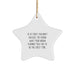 Funny Quote Urban Planner Star Ornament Gift, Unique Christmas Star Decoration for Home or Office, Perfect for Urban Planner Enthusiasts and Fans - Image 1