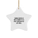 Funny Taking Photos Gifts from Mom to Daughter, Christmas Unique Star Ornament for Taking Photos Hobbyist, 'Taking Photos Is Not A Hobby. It's A Post-apocalyptic Life Skill.' - Image 1
