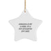 Genealogy Star Ornament, Funny Quote Gifts from Family for Genealogy Enthusiasts, Christmas Unique Gifts for Men Women Friends Coworkers - Image 1