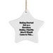 Funny Baking Gifts for Men - White Star Ornament, Gifts from Mom, Christmas Unique Gifts - Image 1
