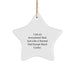 Funny Accountant Dad Gifts from Men to Accountants, Unique Star Ornament Christmas Unique Gifts for Accountant Dads - Image 1
