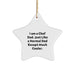 Funny Chef Gifts for Christmas - Star Ornament, 'I Am A Chef Dad...' - Image 1