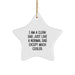 Funny Clerk Gifts from Dad - Unique Star Ornament for Clerk Christmas Unique Gifts - Image 1