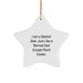 Cool Dentist Dad Gift, Funny Star Ornament for Dentist Men, Christmas Unique Gifts from Dad to Dentist - Image 1