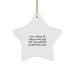 Funny Financial Advisor Gifts for Christmas - 'I Am A Financial Advisor Dad' Star Ornament from Friends, Coworkers, or Family - Image 1