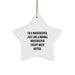 Funny Housekeeper Gifts from Friends for Housekeeper - Star Ornament, I'm A Housekeeper. Just Like A Normal Housekeeper Except Much Hotter., Christmas Unique Present - Image 1