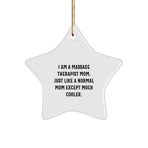 Funny Massage Therapist Mom Gifts from Family for Massage Therapist Women at Christmas - Image 1