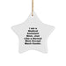 Funny Medical Assistant Gifts from Mom, Star Ornament for Medical Assistant, Unique Christmas Unique Gifts for Medical Assistant Mom - Image 1