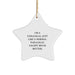 Paralegal Gifts from Friends, Paralegal Star Ornament Funny Christmas Unique Gifts for Paralegal Coworkers - Image 1