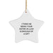 Funny Sister-in-law Star Ornament Gifts from Family, Gifts for Sister-in-law - I Think Me Being Your Sister-in-law Is Enough Of A Gift, Christmas Unique - Image 1