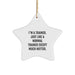 Funny Trainer Gifts from Friends for Star Ornament Enthusiasts - I'm A Trainer. Just Like A Normal Trainer Except Much Hotter. Unique Christmas Unique Gifts - Image 1
