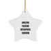 Funny Orthopedic Surgeon Gifts Christmas Star Ornament from Amazing Surgeon Friends and Family - Image 1
