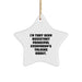 Cute Assistant Principal Gifts, Sexy Star Ornaments, Funny 'I'm That Sexy Assistant Principal Everybody's Talking About' Quote Gifts from Men to Assistant Principals for Christmas - Image 1
