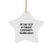 Funny Attendant Gifts from Men to Friends, 'I'm That Sexy Attendant Everybody's Talking About' Star Ornament for Attendant, Christmas Unique Gifts - Image 1
