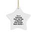 Funny Chef Star Ornament Gifts from Friends for Men Women Christmas Unique - Image 1