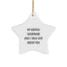 Funny British Shorthair Cat Star Ornament Gifts from Friends and Family for Christmas - Image 1