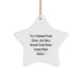 Funny Truck Driver Gifts, Star Ornament, Tattooed Truck Driver Christmas Unique Gifts from Friends - Image 1