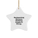 Funny Backpacking Star Ornament Gifts for Friends and Family from Men - Christmas Unique Gifts - Image 1