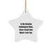 Unique Gifts from Men to Unbiological Mom - Funny Star Ornament for Christmas Unique Gifts - Image 1