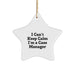 Funny Case Manager Gifts I Can't Keep Calm Star Ornament for Christmas Unique Gifts from Friends, Coworkers, Family, Case Manager Men, Women - Image 1