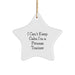 Funny Fitness Trainer Gifts from Friends for Men - Star Ornament Christmas Unique Decorations - 'I Can't Keep Calm I'm A Fitness Trainer' - Image 1