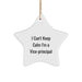 Funny Vice-principal Gifts for Men - I'm a Vice-principal Star Ornament Christmas Unique Gifts from Friends for Vice-principal - Image 1