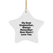 Funny Stepmother Star Ornament, Gifts from Family, for Stepmother, Always Remember How Much I Love You. Christmas - Image 1