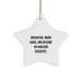 Funny Scientist Star Ornament Gifts from Friends for Scientist Men on Christmas Unique Gifts - Image 1