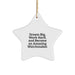 Dream Big Watchmaker Star Ornament Gifts from Family for Watchmakers at Christmas - Image 1