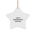 Funny Quote Administrative Assistant Star Ornament Gifts from Friends for Christmas Unique Office Decorations - Image 1