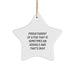 Funny Pug Dog Gifts for Men, Women, and Friends - Star Ornament with Proud Parent Humor - Christmas Unique Gifts from Family, Friends, and Loved Ones - Image 1