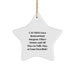 Funny Oral Surgeon Star Ornament Gifts from Friends, Perfect for Men, Women, Coworkers, Family this Christmas Unique - Image 1