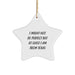 Funny Texas Star Ornament Gifts from Friends, Inspirational Quote I Might Not Be Perfect But At Least I Am From Texas Christmas Unique Gifts for Texas Family - Image 1