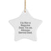 Funny African Serval Cat Gifts for Men, Star Ornament, I'm Not A Regular Dad. I'm An African Serval Dad., Christmas Unique Gifts from Dad Gifts - Image 1