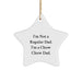 Funny Chow Chow Dog Gifts from Dad for Christmas - Star Ornament for Men or Women Friends Family - Image 1