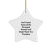Funny Vice President Star Ornament Gifts for Men Women Coworkers Family - God Found Some Of The Strongest Women And Made Them Vice President - Image 1