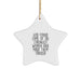 Funny Trucker Gifts, Trucker Star Ornament, Christmas Unique Gifts from Men to Trucker Friends - Image 1