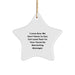 Funny Marketing Manager Star Ornament Gifts for Men, Women, Friends, and Family - 'I Love How We Don't Have To Say Out Loud That I'm Your Favorite Marketing Manager' - Image 1