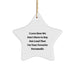 Funny Rescue Worker Star Ornament Gifts from Friends and Family for Rescue Worker Guys and Girls Christmas Unique Presents - Image 1